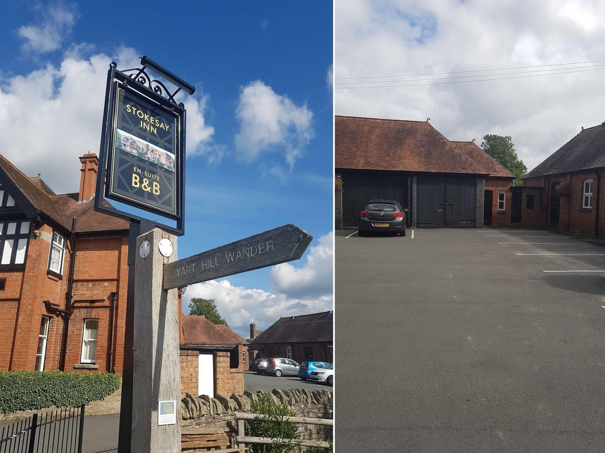 Stokesay Inn Craven Arms Bagian luar foto